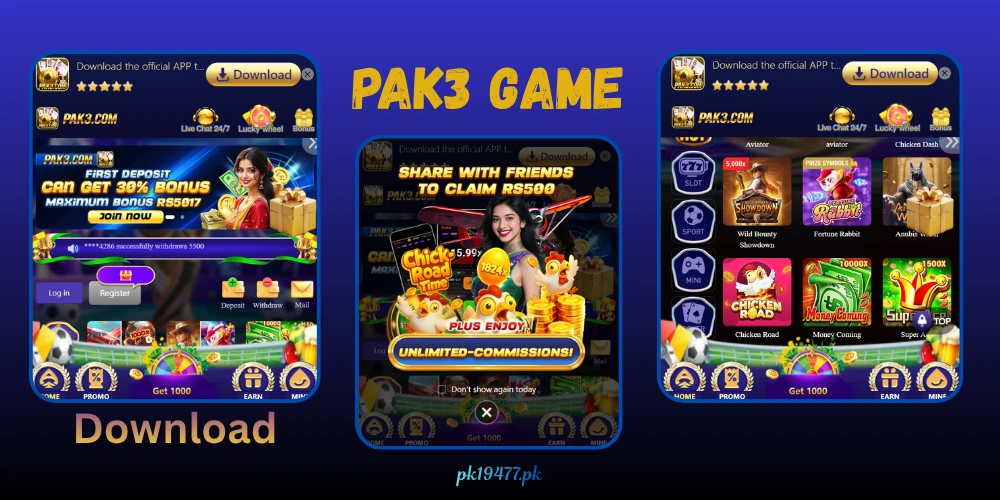 PAK3 Game Download Now